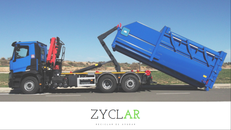 camiones reciclables zyclar